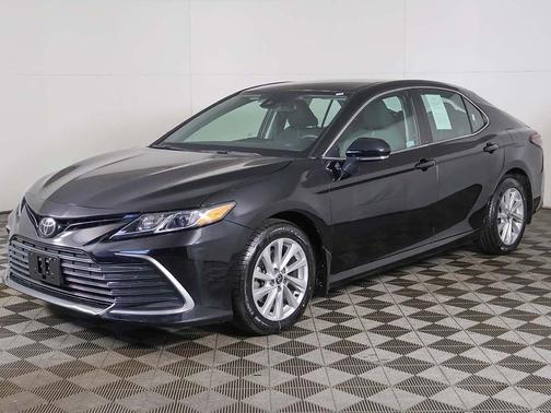 Midnight Black Metallic 2023 Toyota Camry LE