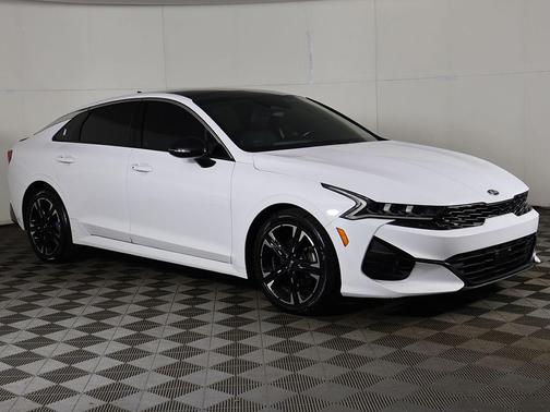 Glacial White Pearl 2021 Kia K5 GT-Line