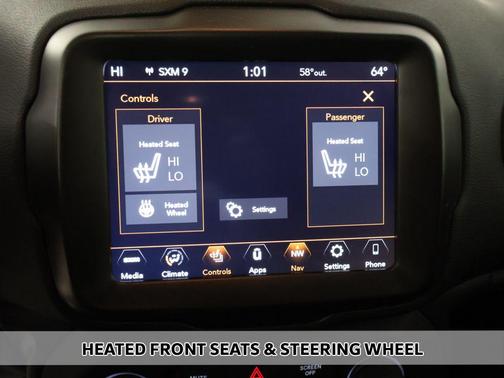 Alpine White Clearcoat 2022 Jeep Renegade Latitude