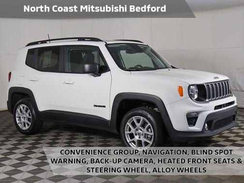 Alpine White Clearcoat 2022 Jeep Renegade Latitude
