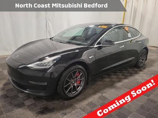 Solid Black 2019 Tesla Model 3 Mid Range