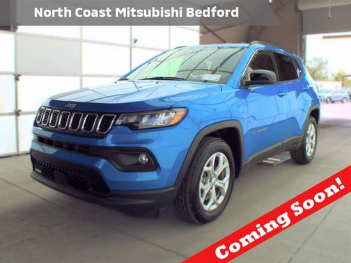 Hydro Blue Pearlcoat 2024 Jeep Compass Latitude