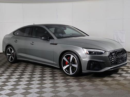 Chronos Gray Metallic 2023 Audi A5 Sportback 45 S Line Prestige
