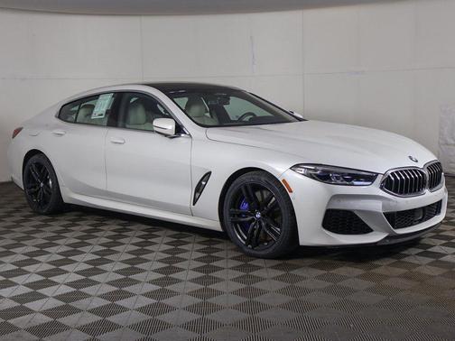 Mineral White Metallic 2022 BMW M850 Gran Coupe xDrive