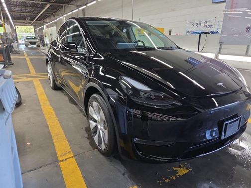 Solid Black 2024 Tesla Model Y Long Range Dual Motor All-Wheel Drive
