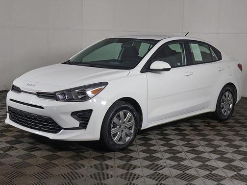 Clear White 2023 Kia Rio S