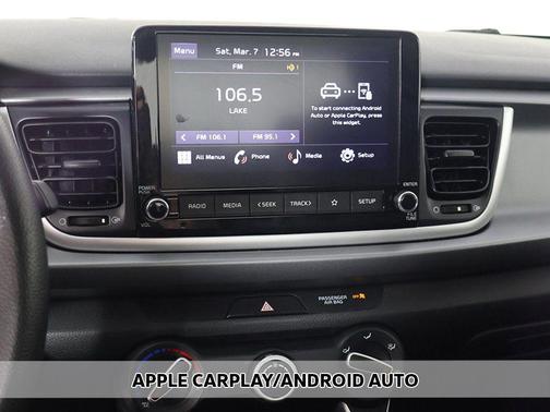 Clear White 2023 Kia Rio S