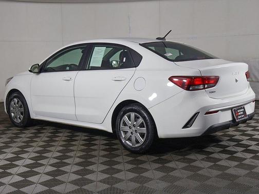 Clear White 2023 Kia Rio S