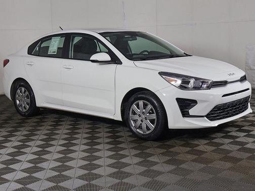 Clear White 2023 Kia Rio S