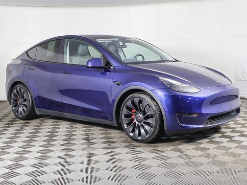 Deep Blue Metallic 2023 Tesla Model Y Performance Dual Motor All-Wheel Drive