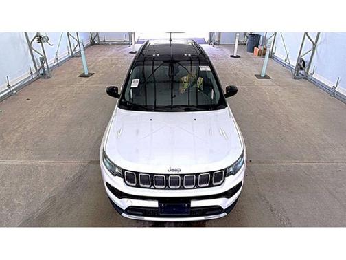 Bright White Clearcoat 2022 Jeep Compass Limited