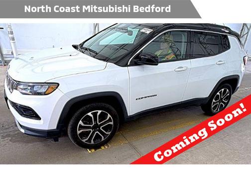 Bright White Clearcoat 2022 Jeep Compass Limited