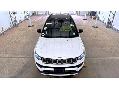 Bright White Clearcoat 2023 Jeep Compass Limited
