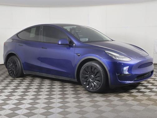 Deep Blue Metallic 2021 Tesla Model Y Long Range Dual Motor All-Wheel Drive