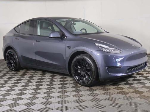 Solid Black 2023 Tesla Model Y Long Range Dual Motor All-Wheel Drive