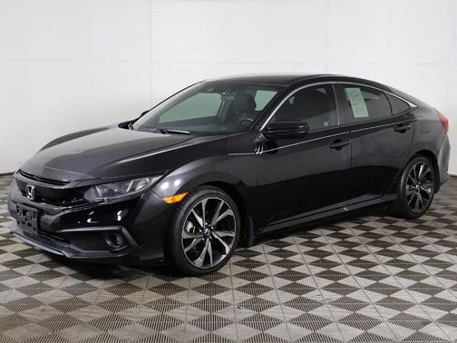 Crystal Black Pearl 2021 Honda Civic Sport