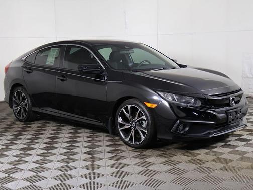 Crystal Black Pearl 2021 Honda Civic Sport