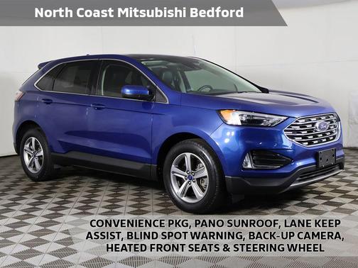 Atlas Blue Metallic 2022 Ford Edge SEL
