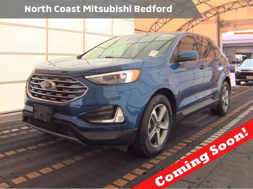 Atlas Blue Metallic 2022 Ford Edge SEL