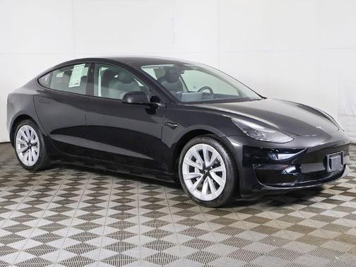 Solid Black 2023 Tesla Model 3 Standard Range