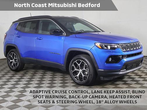 Hydro Blue Pearlcoat 2024 Jeep Compass Limited