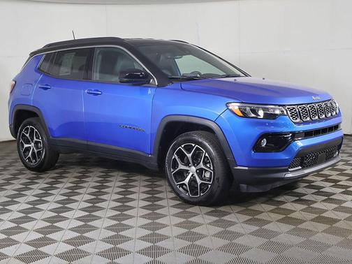 Hydro Blue Pearlcoat 2024 Jeep Compass Limited