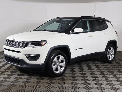 White Clearcoat 2020 Jeep Compass Limited