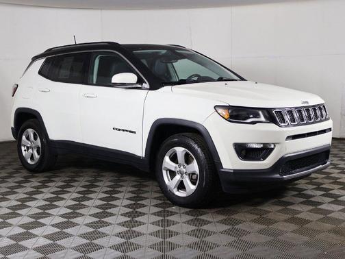 White Clearcoat 2020 Jeep Compass Limited