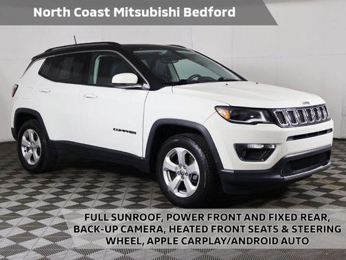 White Clearcoat 2020 Jeep Compass Limited