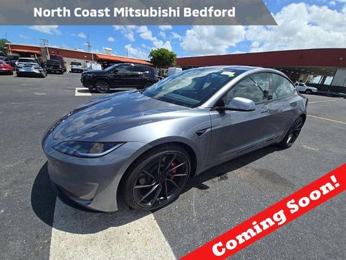 Stealth Grey 2024 Tesla Model 3 Performance