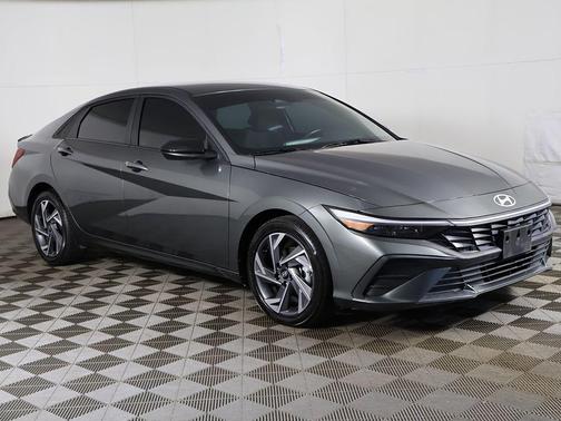 Amazon Gray 2025 Hyundai ELANTRA Sport