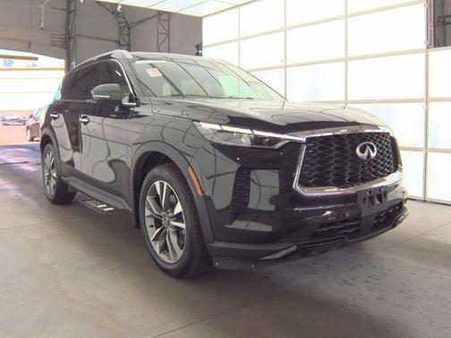 Mineral Black 2023 INFINITI QX60 Luxe