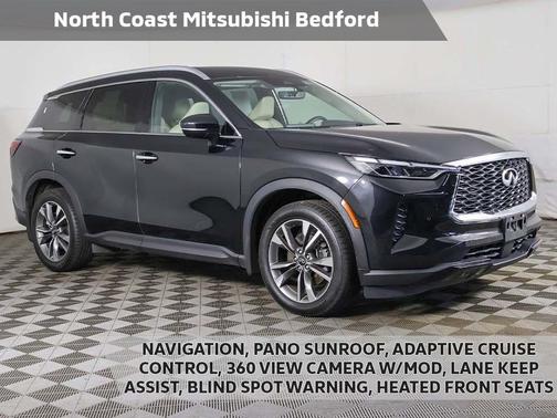 Mineral Black 2023 INFINITI QX60 Luxe