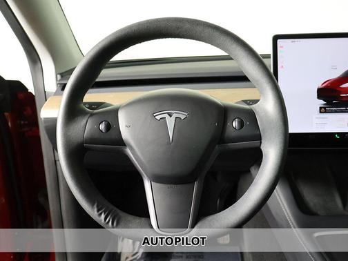 Red Multi-Coat 2023 Tesla Model Y Long Range Dual Motor All-Wheel Drive