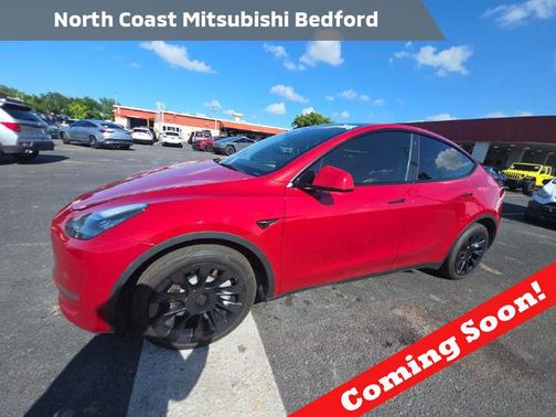 Red Multi-Coat 2023 Tesla Model Y Long Range Dual Motor All-Wheel Drive