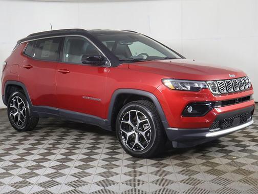 Red Hot Pearlcoat 2025 Jeep Compass Limited