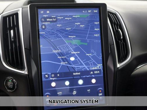 Stone Blue Metallic 2023 Ford Edge ST