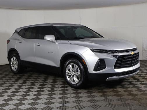 Silver Ice Metallic 2021 Chevrolet Blazer 1LT