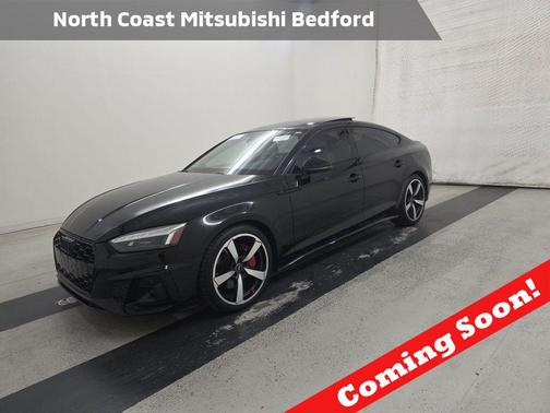 Mythos Black Metallic 2023 Audi A5 Sportback 45 S Line Premium Plus