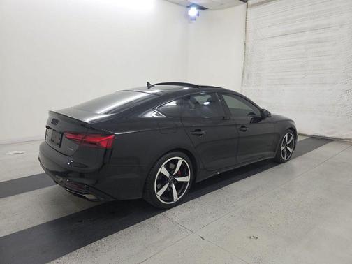 Mythos Black Metallic 2023 Audi A5 Sportback 45 S Line Premium Plus