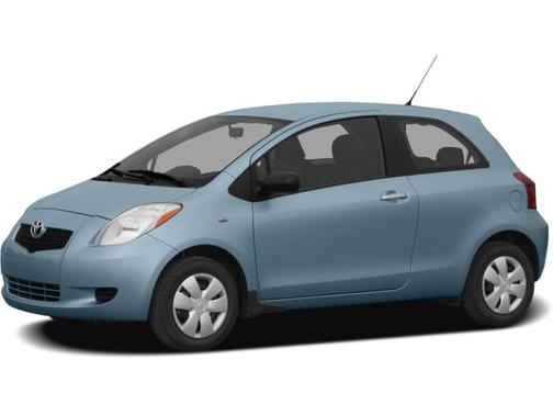 Polar White 2007 Toyota Yaris Base