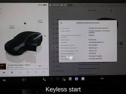 Stealth Grey 2024 Tesla Model Y Long Range Single Motor Rear-Wheel Drive