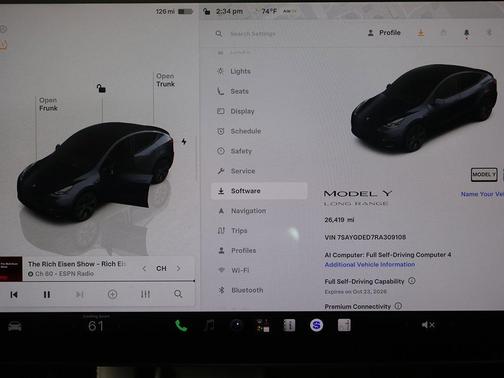 Stealth Grey 2024 Tesla Model Y Long Range Single Motor Rear-Wheel Drive