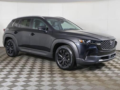 Jet Black Mica 2025 Mazda CX-50 2.5 S Preferred Package