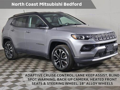Billet Silver Metallic Clearcoat 2022 Jeep Compass Limited