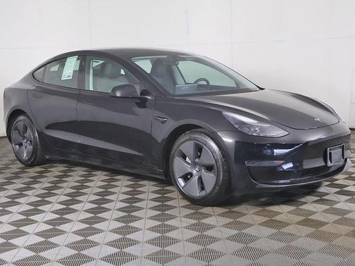 Solid Black 2023 Tesla Model 3 Standard Range