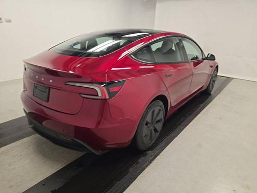 Ultra Red 2025 Tesla Model 3 Long Range