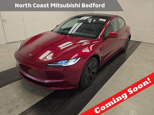 Ultra Red 2025 Tesla Model 3 Long Range