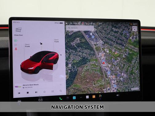 Ultra Red 2025 Tesla Model 3 Long Range