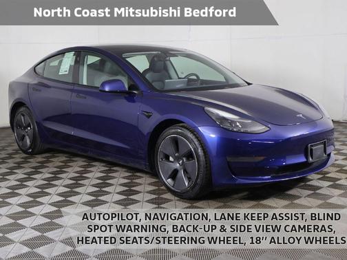 Deep Blue Metallic 2021 Tesla Model 3 Standard Range Plus